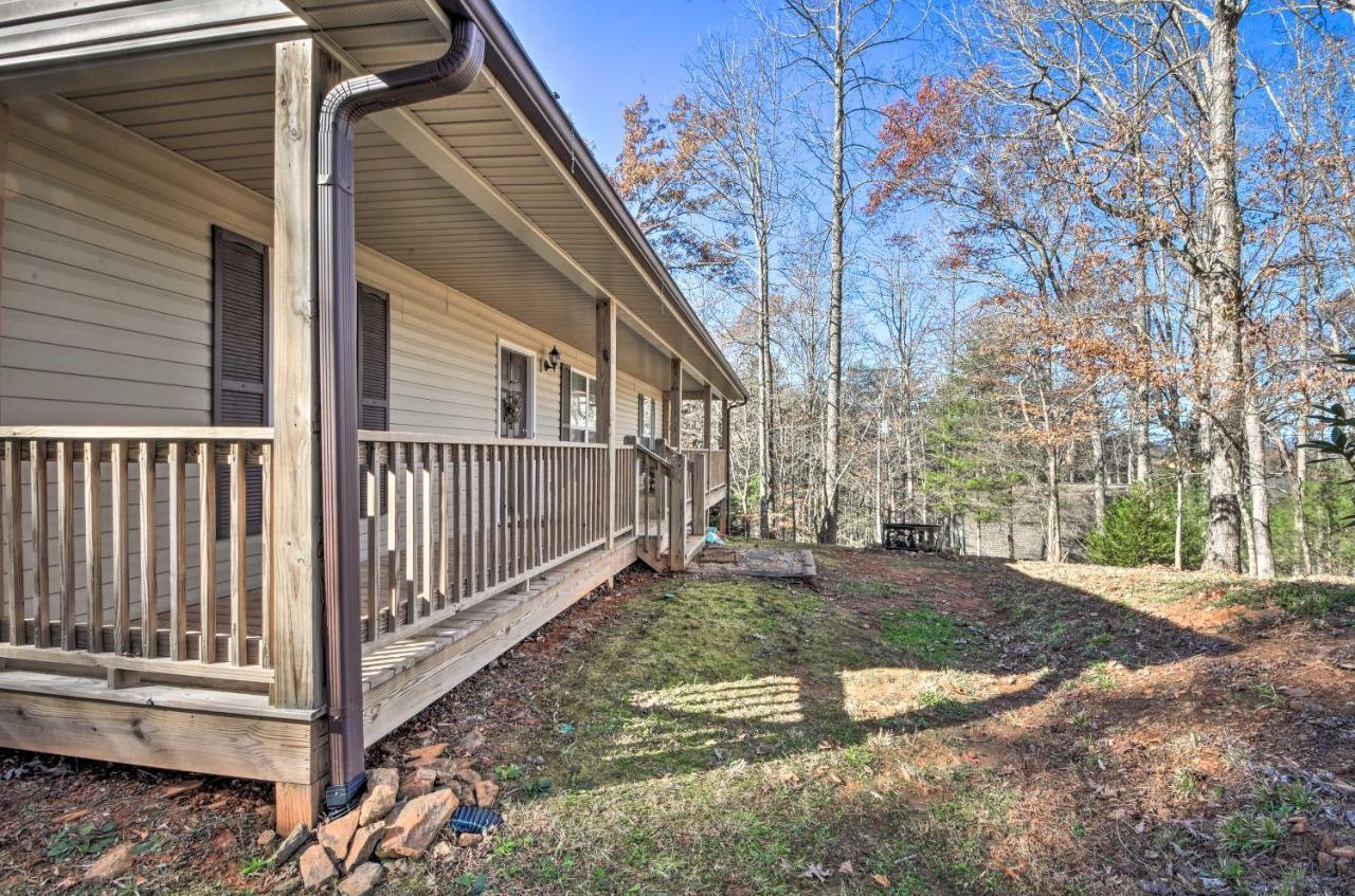 Blairsville Home With Deck And Stunning Mountain Views Hood Exteriör bild