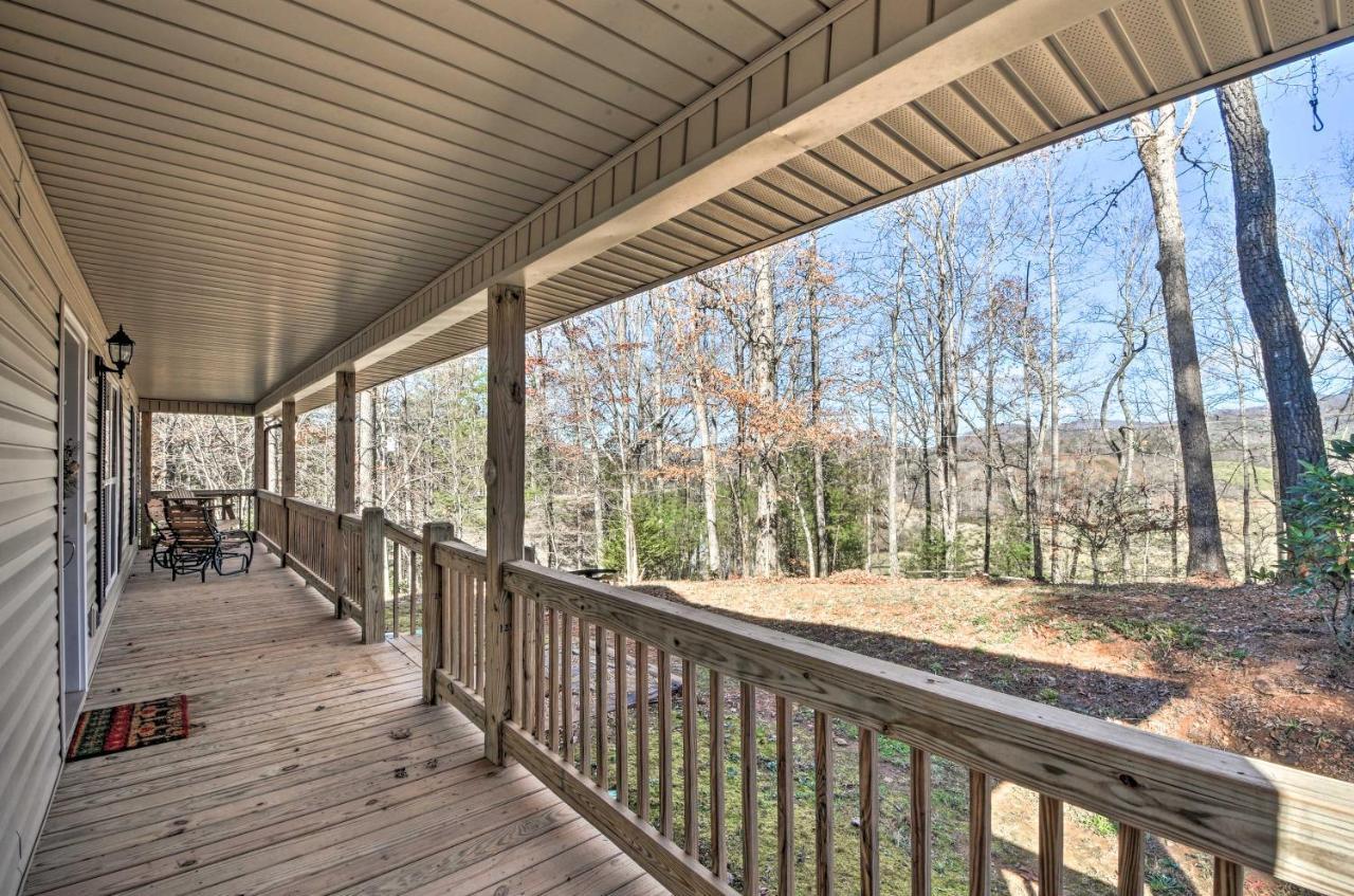 Blairsville Home With Deck And Stunning Mountain Views Hood Exteriör bild